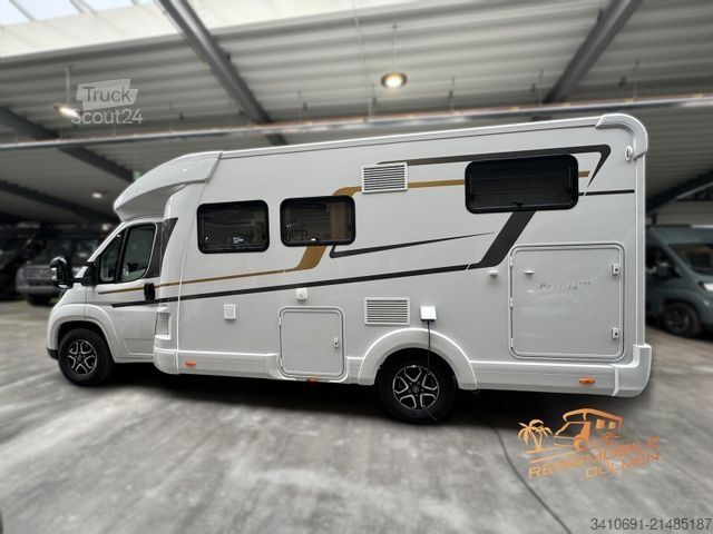 Camping-car semi-intégré EURAMOBIL Profila T 695 EB Fahrassistenz RFK Lithium Navi