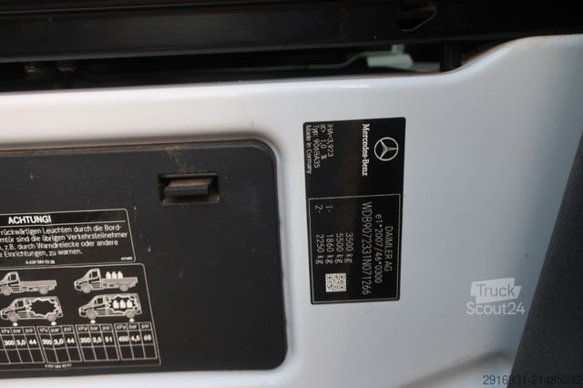 Pick-up furgon MERCEDES-BENZ Nr.276 Sprinter Pritsche DoKa 316 CDI 1.Hand