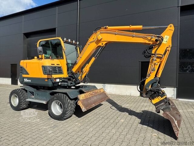 Mobiele graafmachine Hyundai 55W-9 ENGCON