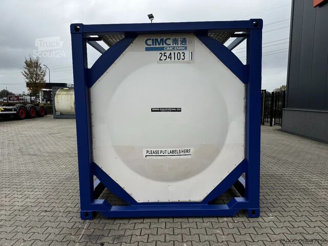 Cisternový kontejner CIMC 20FT ISO, 25.050L / 1-COMP / 3 BAFFELS / T11 / ...