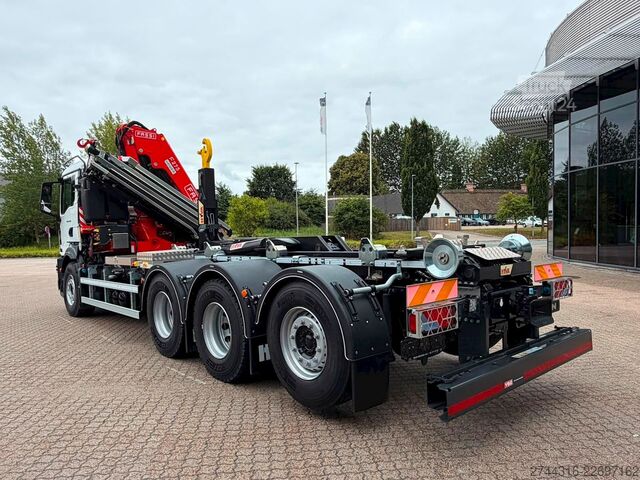 Tovornjak s kavljem za kontejnerje MAN TGS 35.480 8X4-4