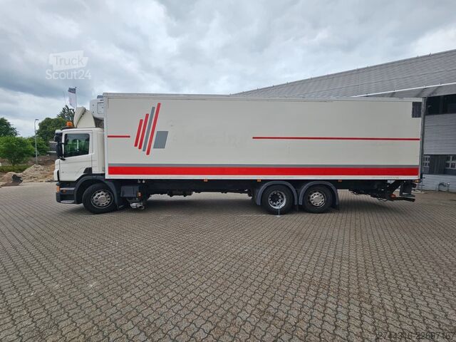 Ledusskapja kravas automašīna SCANIA P410 6x2-4
