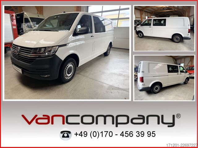 Panelová dodávka VW T6.1 2.0 TDI Kasten 6-Sitzer lang 1. Hand