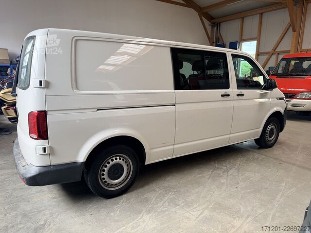 Panelová dodávka VW T6.1 2.0 TDI Kasten 6-Sitzer lang 1. Hand