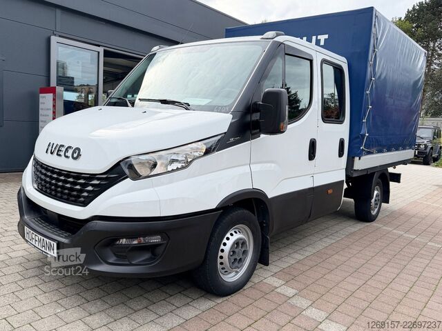 Kombiniran vozilo s ponjavo IVECO Daily 35S14 DOKA Pritsche Plane *AHK3,5t*