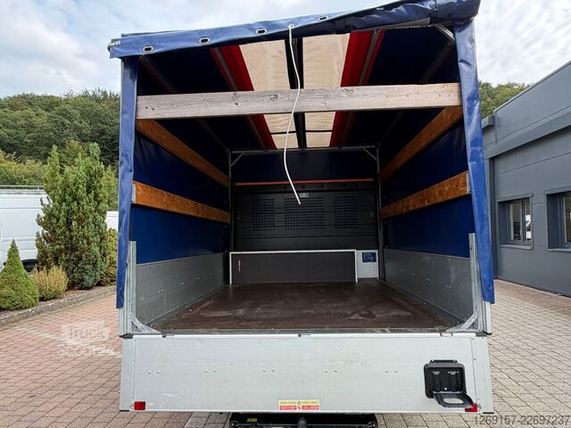 Kombiniran vozilo s ponjavo IVECO Daily 35S14 DOKA Pritsche Plane *AHK3,5t*