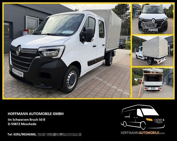 Kombiniran vozilo s ponjavo RENAULT Master DOKA 3,5t Pritsche Plane EX Bundeswehr