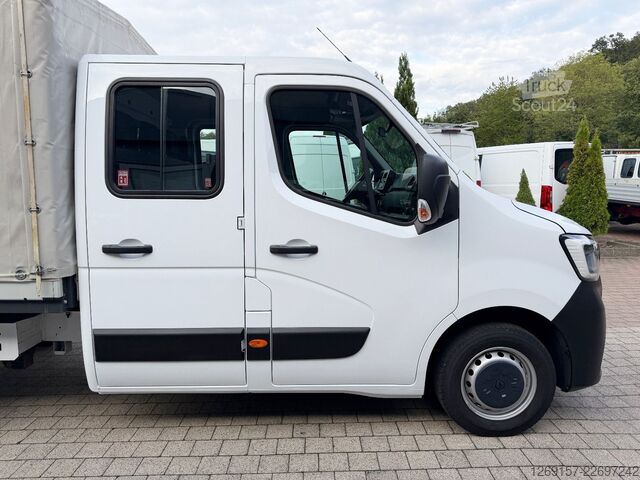 Kombiniran vozilo s ponjavo RENAULT Master DOKA 3,5t Pritsche Plane EX Bundeswehr