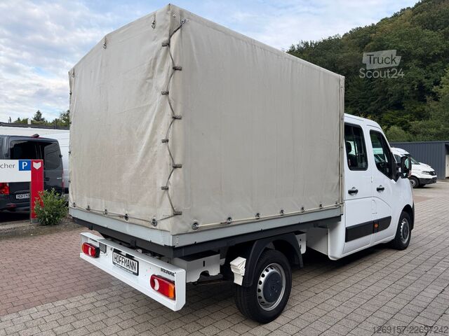 Kombiniran vozilo s ponjavo RENAULT Master DOKA 3,5t Pritsche Plane EX Bundeswehr