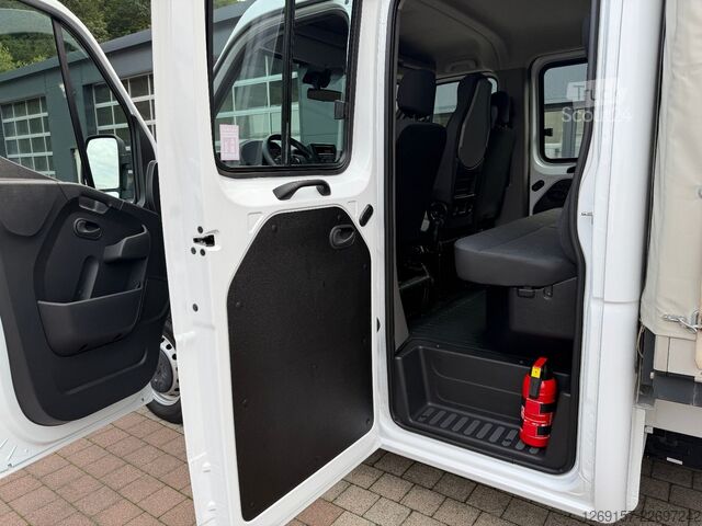 Kombiniran vozilo s ponjavo RENAULT Master DOKA 3,5t Pritsche Plane EX Bundeswehr