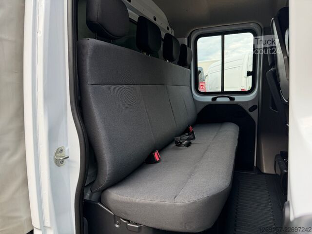 Kombiniran vozilo s ponjavo RENAULT Master DOKA 3,5t Pritsche Plane EX Bundeswehr
