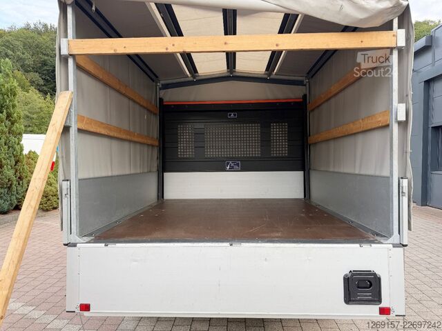 Kombiniran vozilo s ponjavo RENAULT Master DOKA 3,5t Pritsche Plane EX Bundeswehr