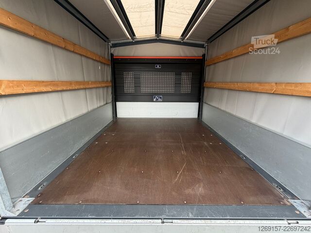 Kombiniran vozilo s ponjavo RENAULT Master DOKA 3,5t Pritsche Plane EX Bundeswehr