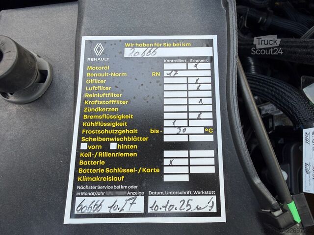 Kombiniran vozilo s ponjavo RENAULT Master DOKA 3,5t Pritsche Plane EX Bundeswehr