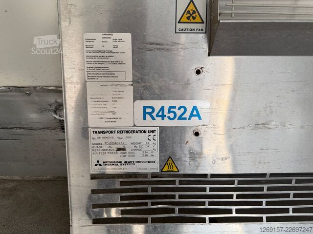 Hladilni dostavnik VW Crafter Kühl-Koffer Ladebordwand LBW 3,5t -20°C