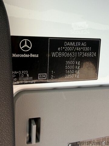 Ploščati dostavnik MERCEDES-BENZ Sprinter 314CDI Kasten 3,5t L1H1 Scheckheft AC