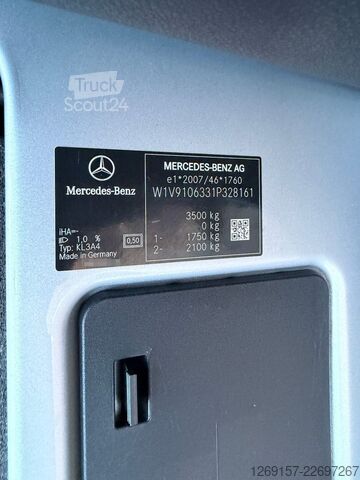 Ploščati dostavnik MERCEDES-BENZ Sprinter Kasten 314 CDI L2H1 Kamera 1.Hand