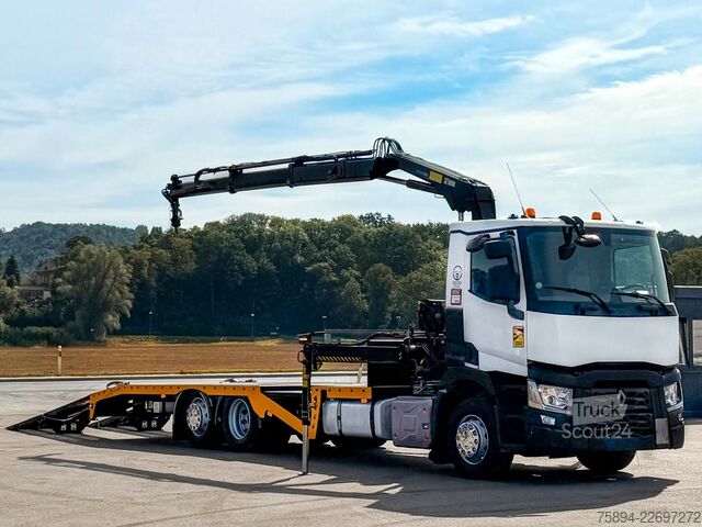 Carroattrezzi RENAULT T 380 Abschleppwagen 8,00 m HIAB 111 B-2 + FUNK