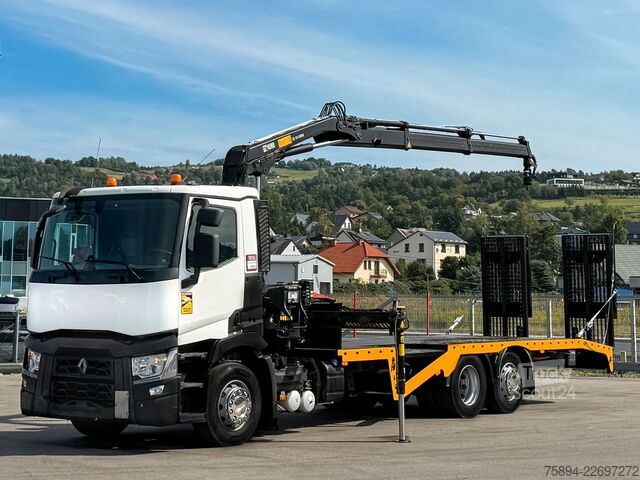Carroattrezzi RENAULT T 380 Abschleppwagen 8,00 m HIAB 111 B-2 + FUNK