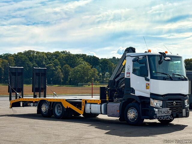 Carroattrezzi RENAULT T 380 Abschleppwagen 8,00 m HIAB 111 B-2 + FUNK