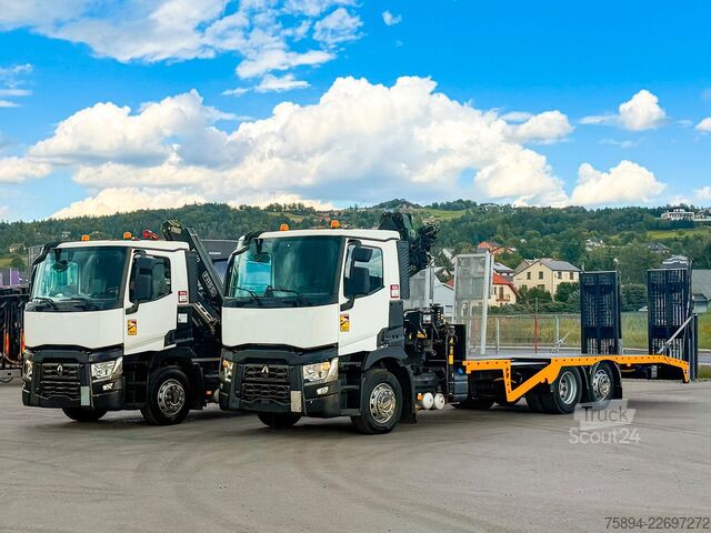 Carroattrezzi RENAULT T 380 Abschleppwagen 8,00 m HIAB 111 B-2 + FUNK