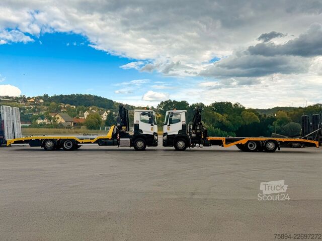Carroattrezzi RENAULT T 380 Abschleppwagen 8,00 m HIAB 111 B-2 + FUNK