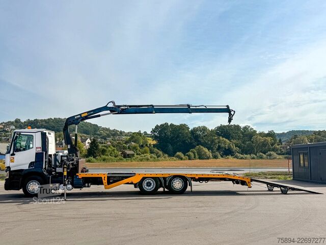 Gru montata su autocarro RENAULT T 380 Abschleppwagen 8,00 m HIAB 111 B-2 + FUNK