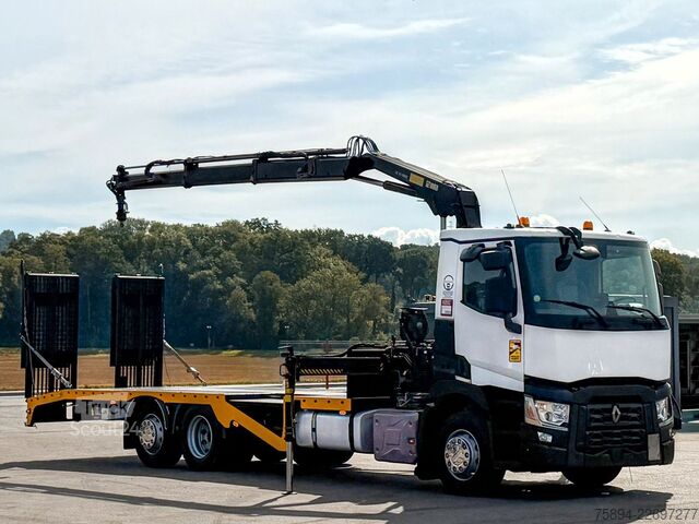 Gru montata su autocarro RENAULT T 380 Abschleppwagen 8,00 m HIAB 111 B-2 + FUNK