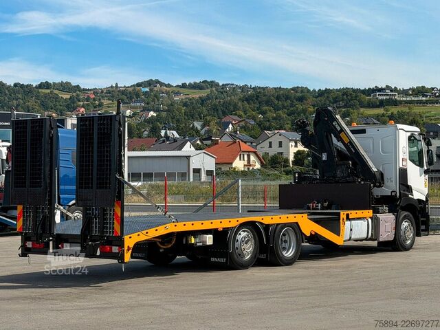 Gru montata su autocarro RENAULT T 380 Abschleppwagen 8,00 m HIAB 111 B-2 + FUNK