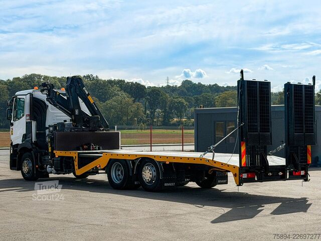 Gru montata su autocarro RENAULT T 380 Abschleppwagen 8,00 m HIAB 111 B-2 + FUNK