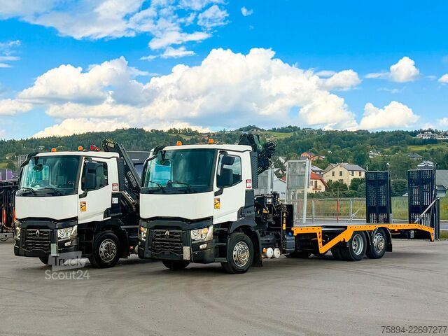 Gru montata su autocarro RENAULT T 380 Abschleppwagen 8,00 m HIAB 111 B-2 + FUNK
