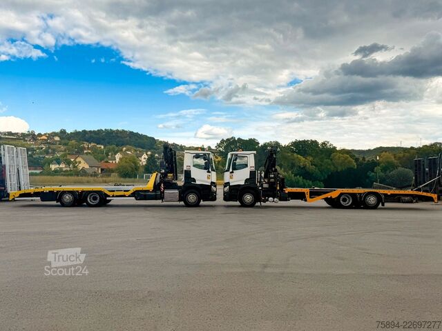 Gru montata su autocarro RENAULT T 380 Abschleppwagen 8,00 m HIAB 111 B-2 + FUNK