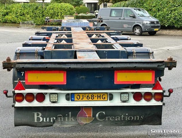 Semi-reboque porta-carroçaria amovível Burg BPO 15-27 CCXHX BPW AXLES DISC BRAKES 40 FT