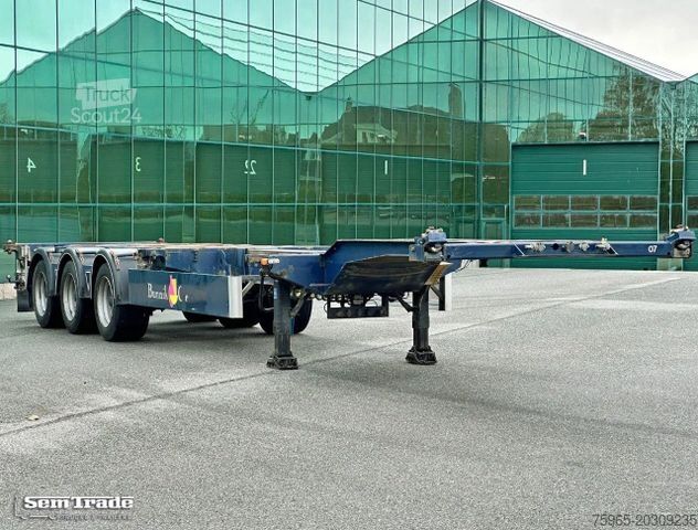 Semi-reboque porta-carroçaria amovível Burg BPO 15-27 CCXHX BPW AXLES DISC BRAKES 40 FT