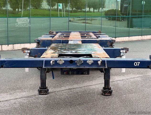 Semi-reboque porta-carroçaria amovível Burg BPO 15-27 CCXHX BPW AXLES DISC BRAKES 40 FT