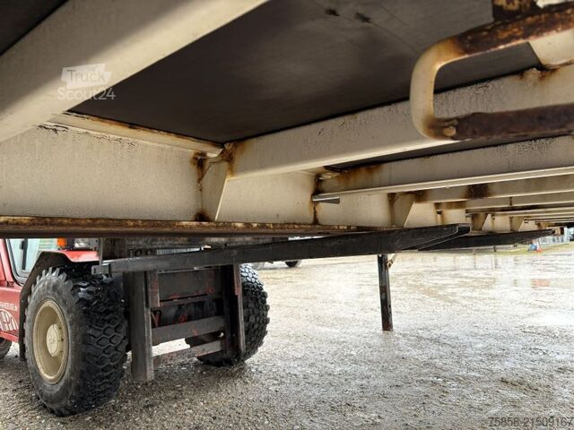 Αλλαγή σώματος ανοιχτή Krone Plattform 7,82m mit Steckrungen mittig