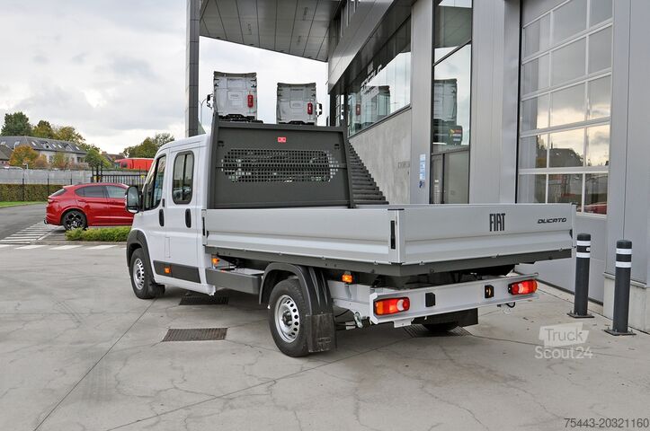 Plattformsskåpbil dubbelhytt Fiat Ducato F5249
