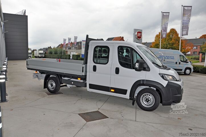 Plattformsskåpbil dubbelhytt Fiat Ducato F5249