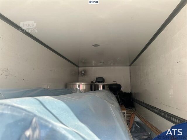 Box body Mitsubishi Fuso Canter 15 pallet box truck. ECT