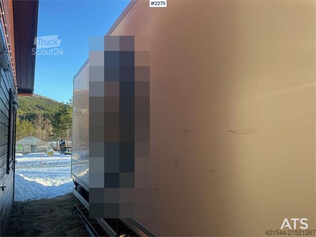 Box body Mitsubishi Fuso Canter 15 pallet box truck. ECT