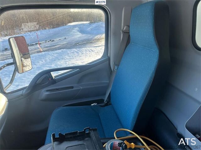 Box body Mitsubishi Fuso Canter 15 pallet box truck. ECT