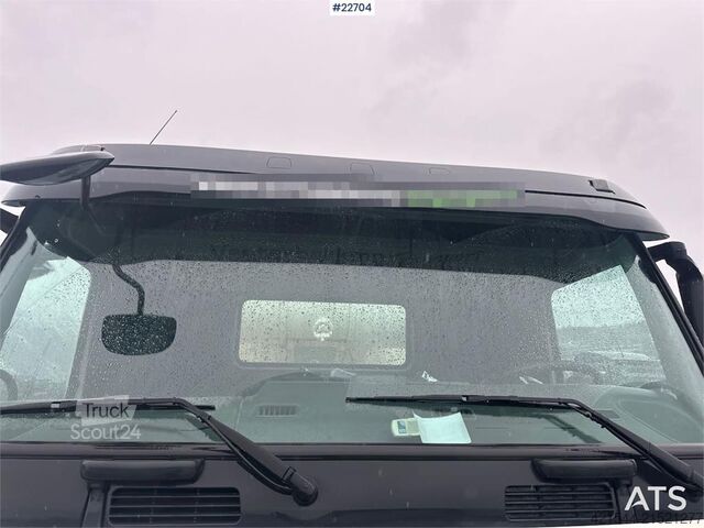 Mixer Volvo FM 400 8x4 concrete truck w/ intermix body. WATCH