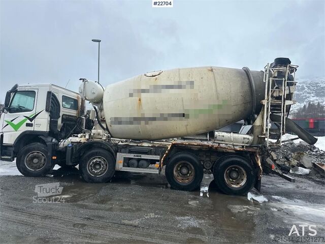 Mixer Volvo FM 400 8x4 concrete truck w/ intermix body. WATCH