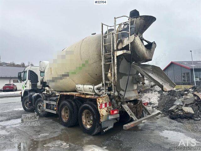 Mixer Volvo FM 400 8x4 concrete truck w/ intermix body. WATCH