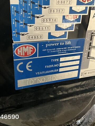 Haakarmsysteem Man TGS 35.430 8x4 HMF 19 Tonmeter Z-kraan Just 122...