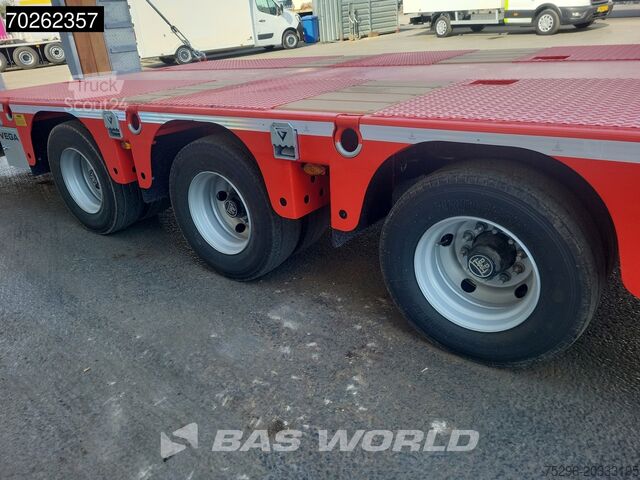 Dieplader Vega Lowbed 2 axles NEW Hydr. Ramps. Lift+Steering Axle