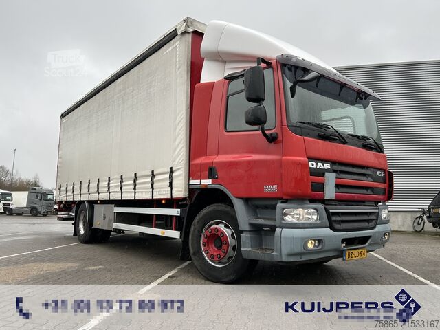Przesuwana plandeka DAF CF 65 220 Euro 5 / 18 Ton / 650 dkm / Curtainsi...