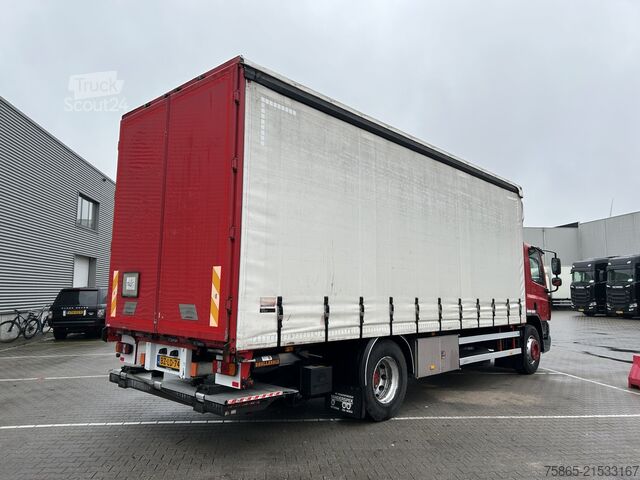Przesuwana plandeka DAF CF 65 220 Euro 5 / 18 Ton / 650 dkm / Curtainsi...
