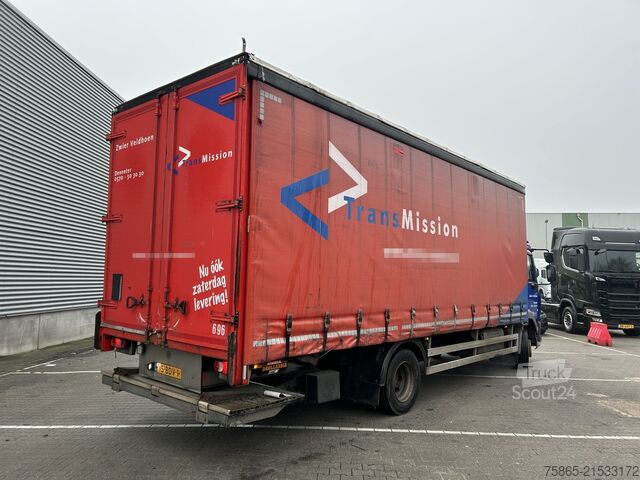 Przesuwana plandeka DAF LF 210 FA / Turbo Problems / 502 dkm / Curtains...