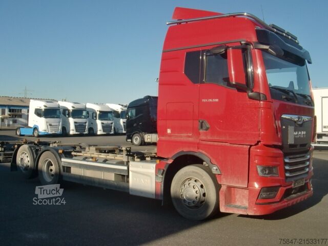 Samochód z wymienną zabudową MAN TGX 26.510 6x2 LL GM Retarder Lenkachse